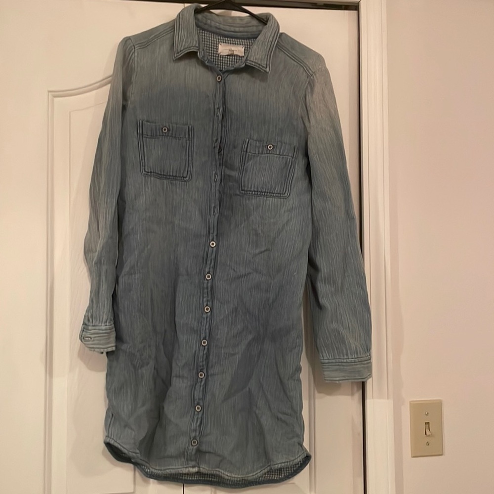 Anthropologie denim dress